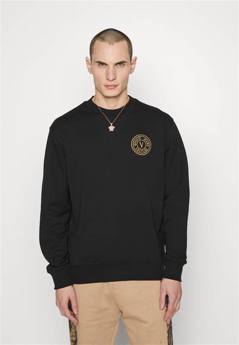 versace jeans sweatshirt black and gold|Versace Jeans couture salford.